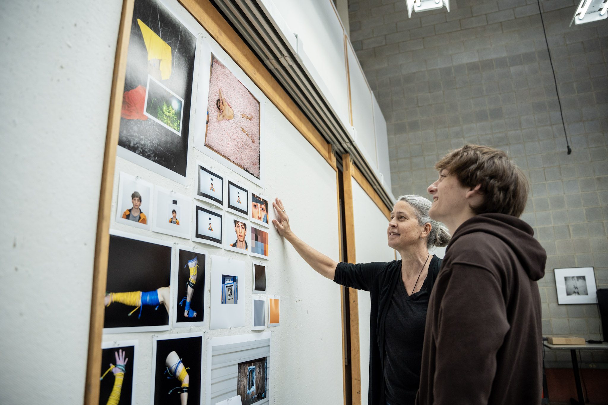 Terri Bright Mentoring Student