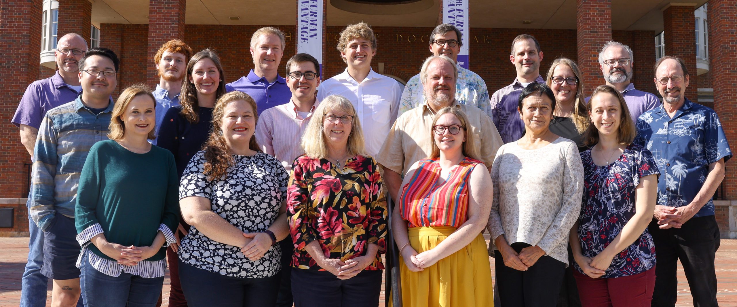 2021 Furman Chemistry Faculty and Staff