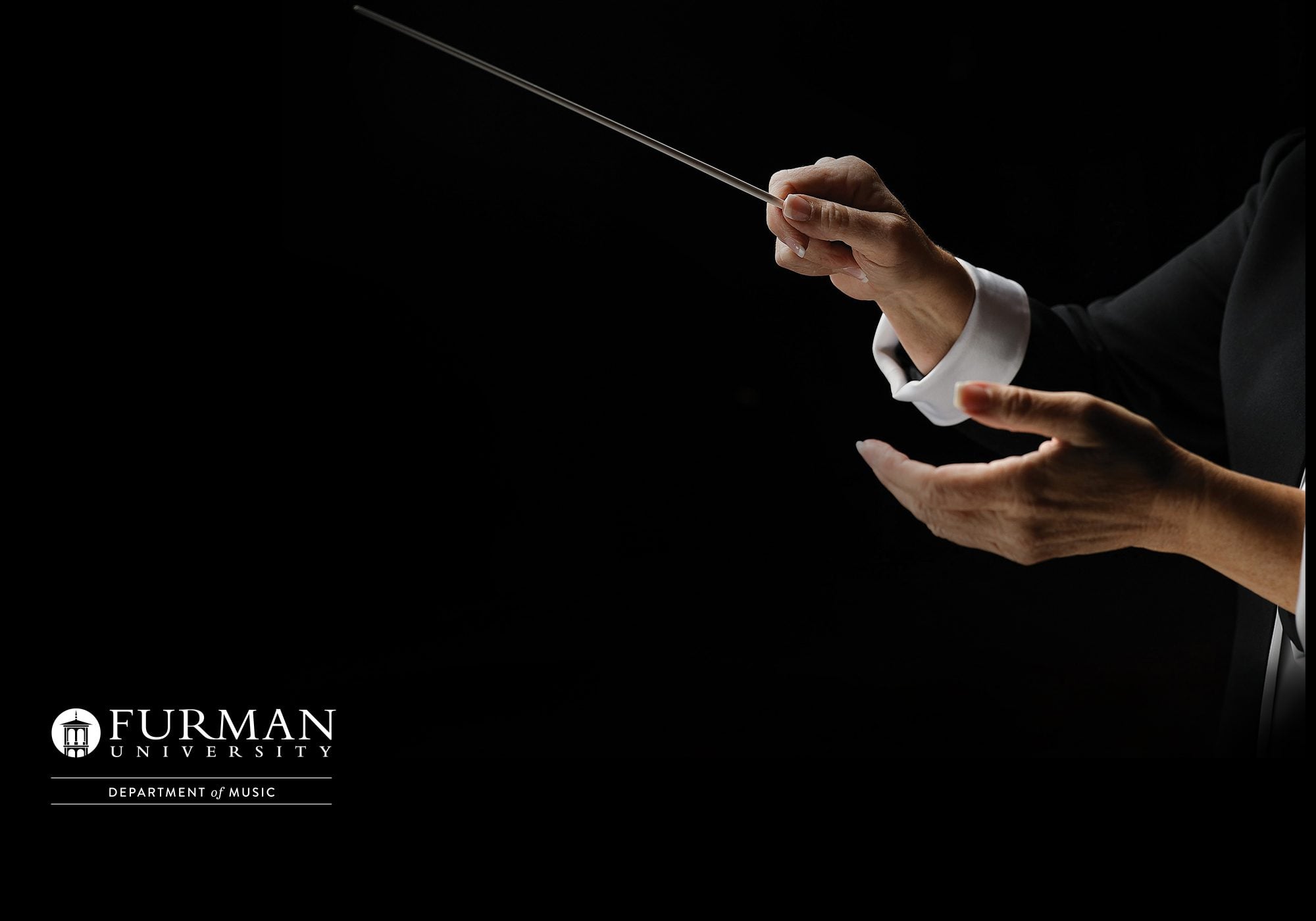 image conductor hands Furman University