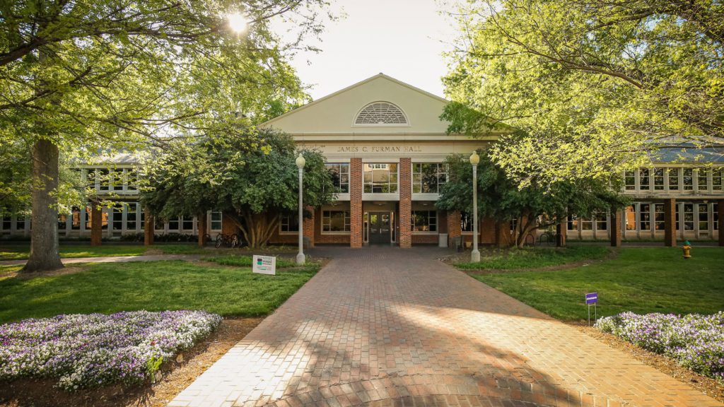 Furman Hall front view