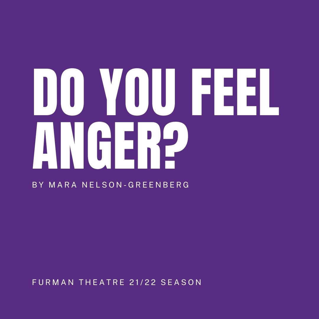 White letters on Purple Backgroud DO YOU FEEL ANGER?