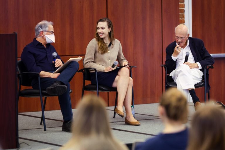 Olivier Zunz and Mike Bressler join panel on democracy and despotism at Tocqueville Center, Furman University.