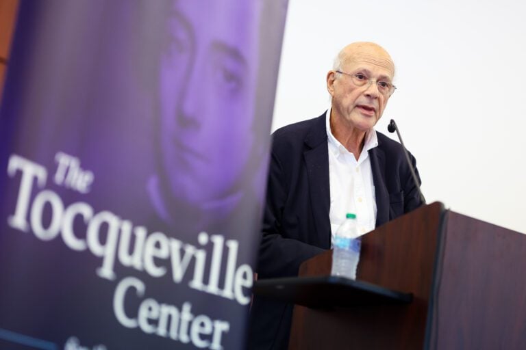 Olivier Zunz at the Tocqueville Center at Furman University