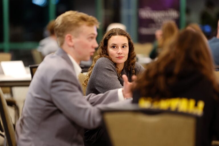 Sim Colson at American Patriotism event, Tocqueville Fellow at the Tocqueville Center, Furman University