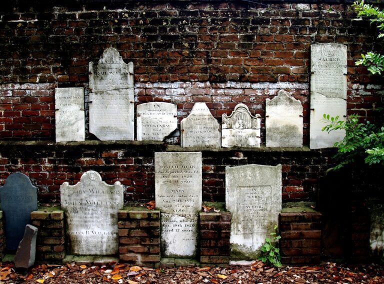 Grave stones from the Civil War, part of America's national memory