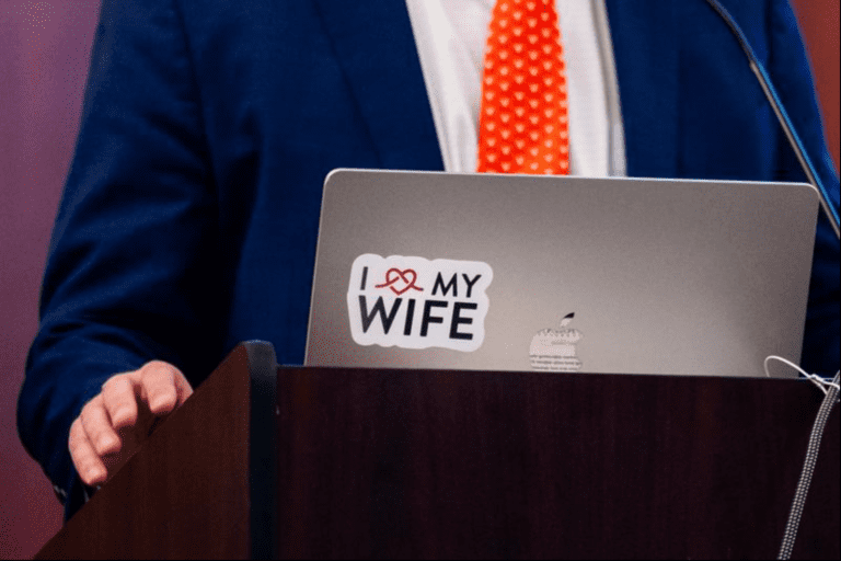 Brad Wilcox loves his wife, because marriage makes people happier