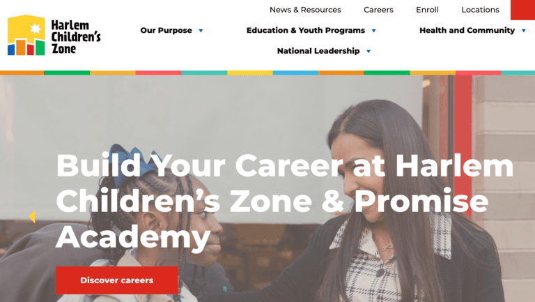Harlem's Children's Zone is an example of the role of social capital in child development