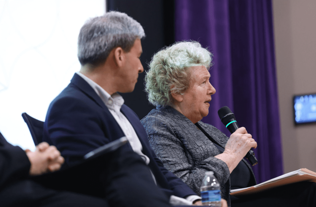 Pippa Norris spoke at the Tocqueville Center on populism in America.