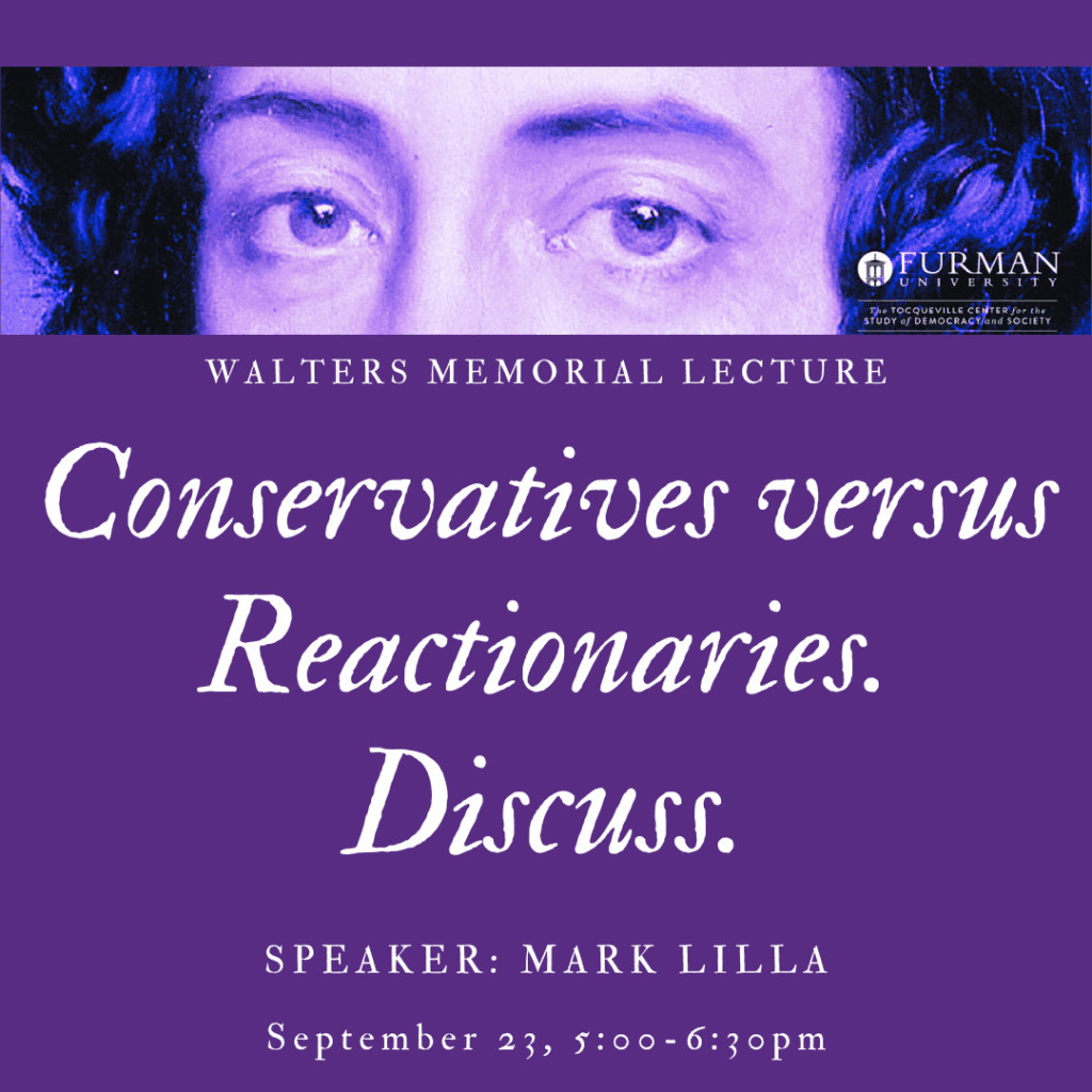 Conservatives vs. Reactionaries. Discuss.