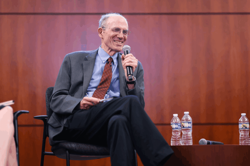 Mark Noll discusses the Bible and American politics at the Tocqueville Center