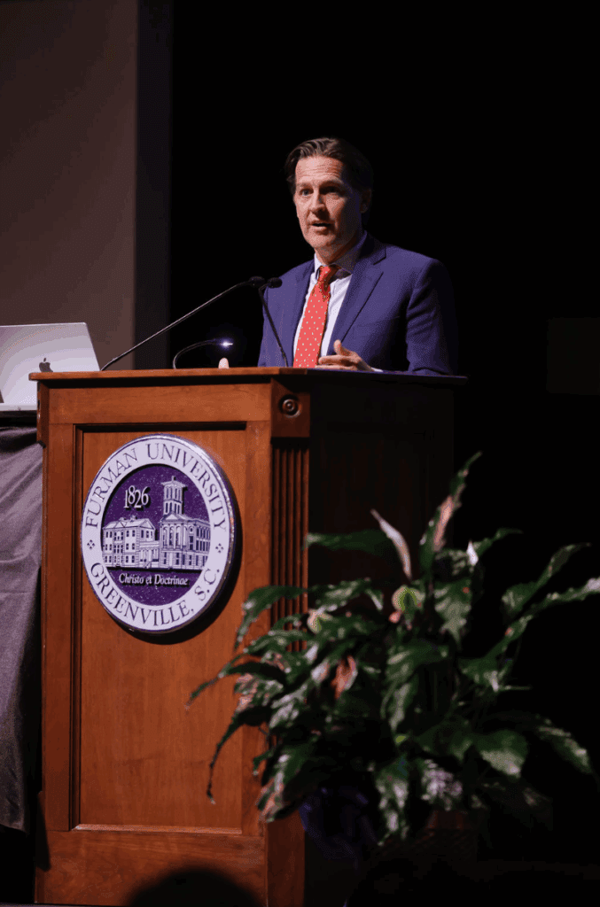 Ben Sasse, President Emeritus and Professor at the University of Florida; former U.S. Senator speaks at the Tocqueville Center on the Crisis in Higher Education
