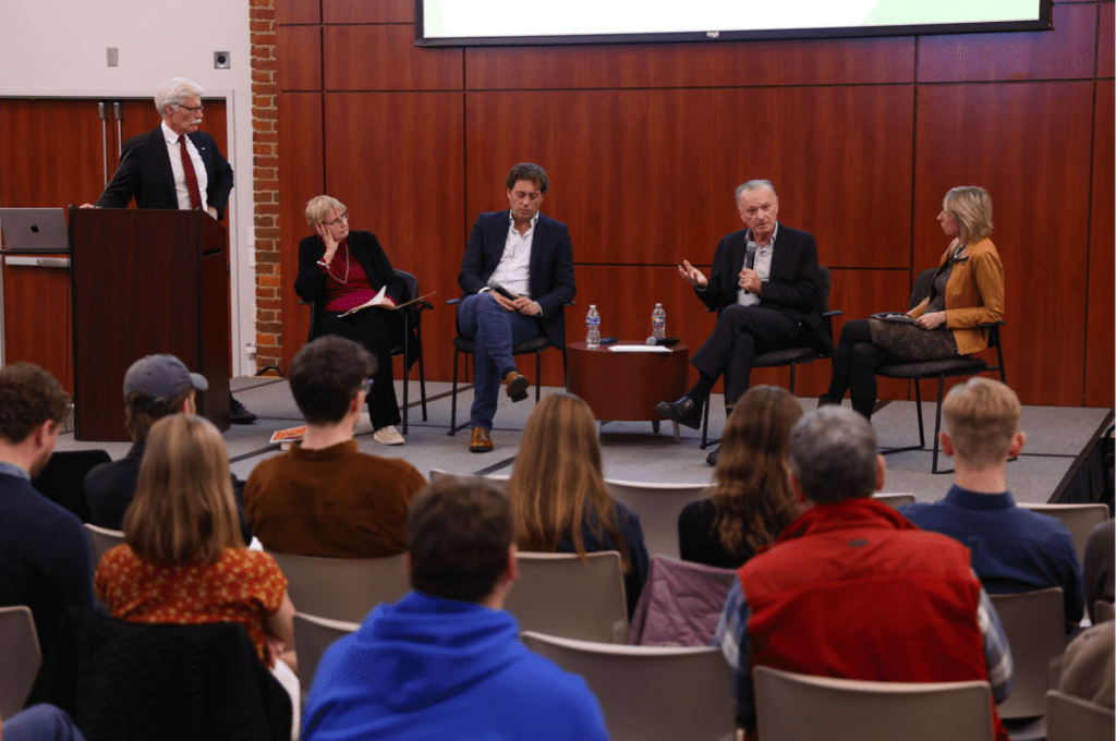 Brent Nelsen joins Liesbet Hooghe, Gary Marks, Matthias Matthijs, and Marian Stroble in a Tocqueville Center panel on democracy and transatlantic politics.