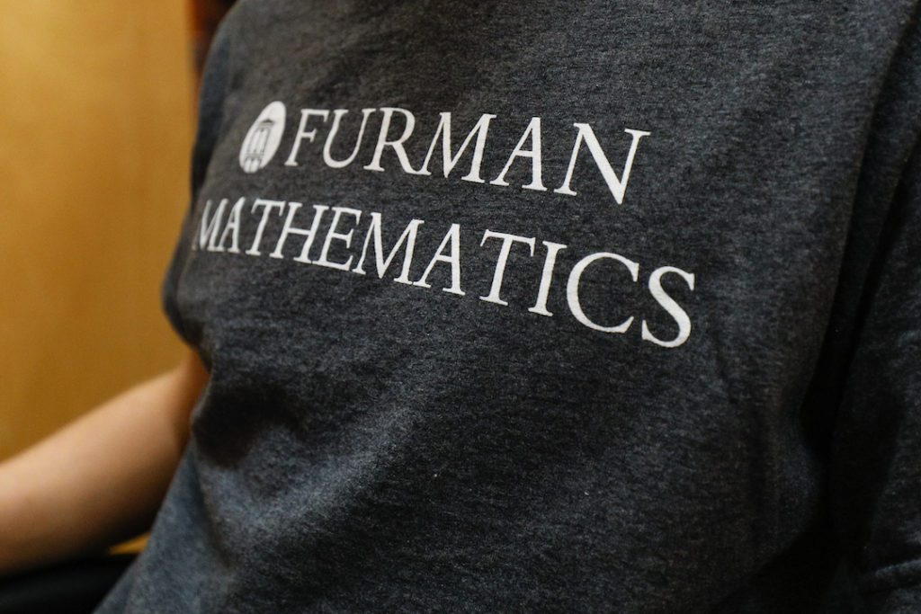 Furman mathematics t-shirt
