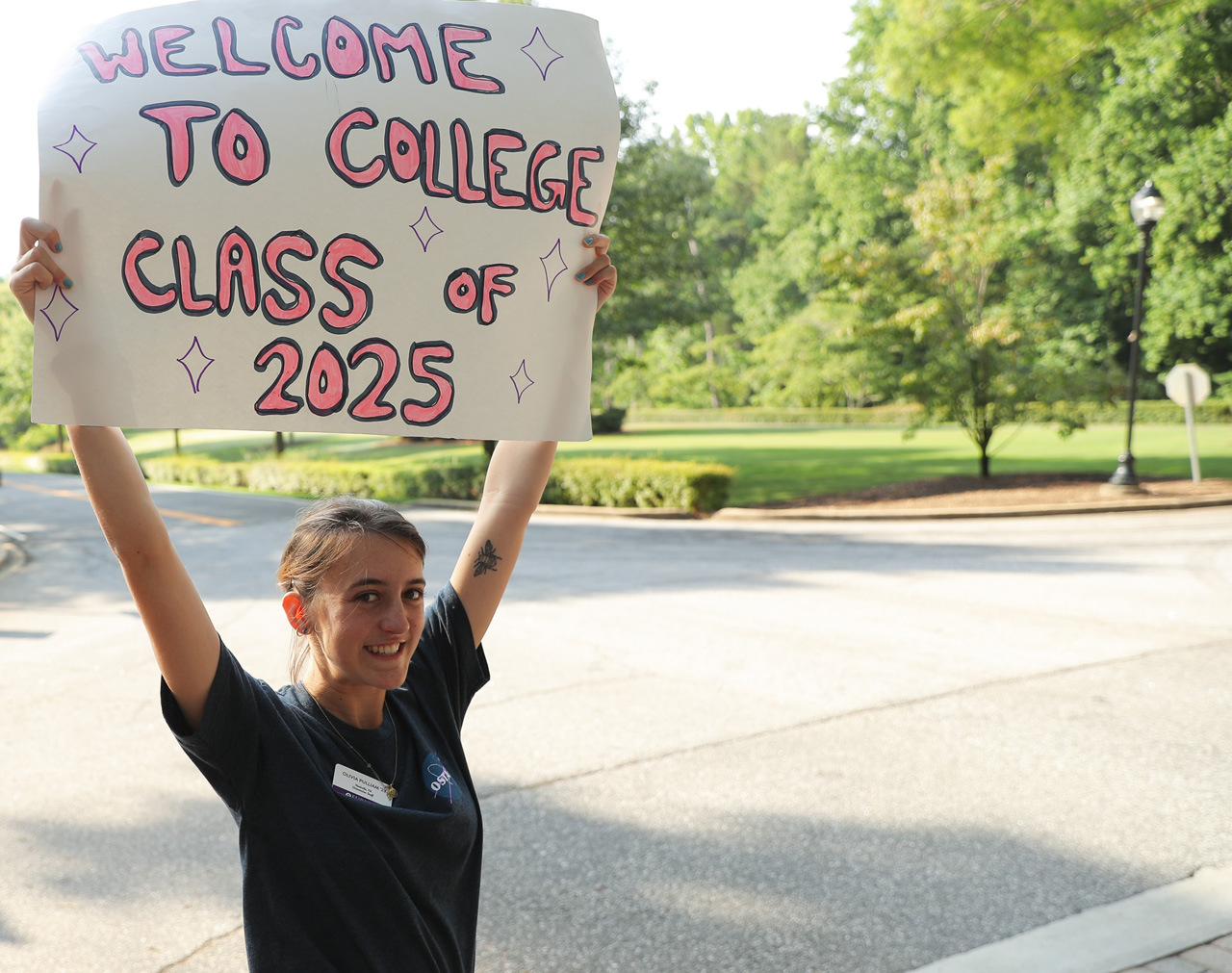 Class of 2025 welcome sign
