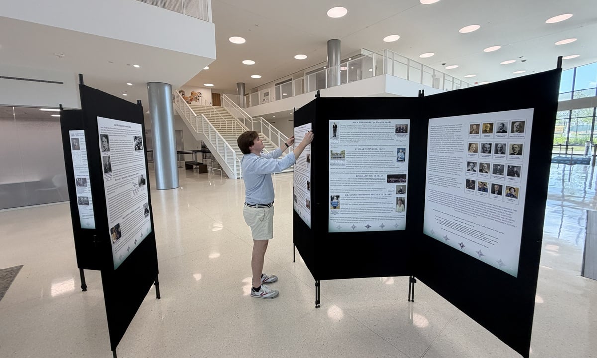 Greenville County Square exhibit celebrates Furman Bicentennial, people and places