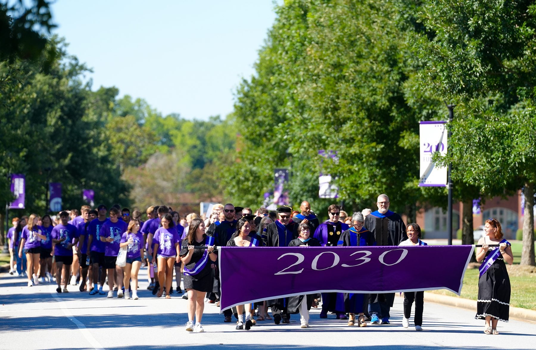 Class of 2030 launches their first year at Furman’s Convocation