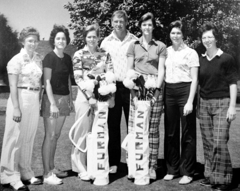 Furman women’s golf team