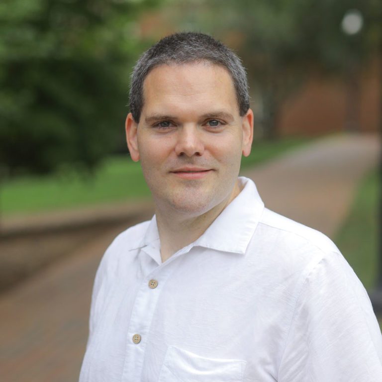 Headshot of Chris Alvin, new professor