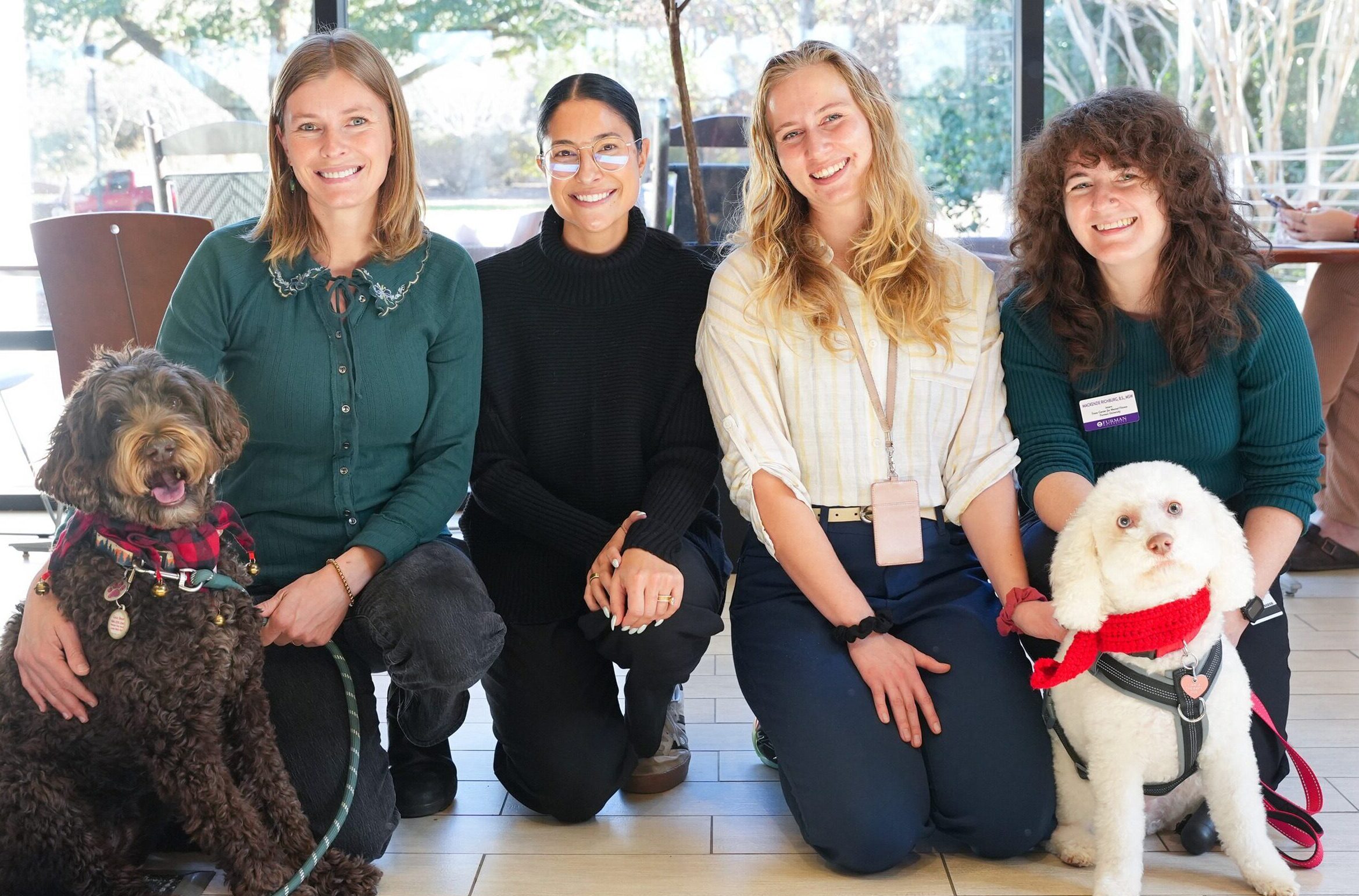 Therapy Dogs with Therapists