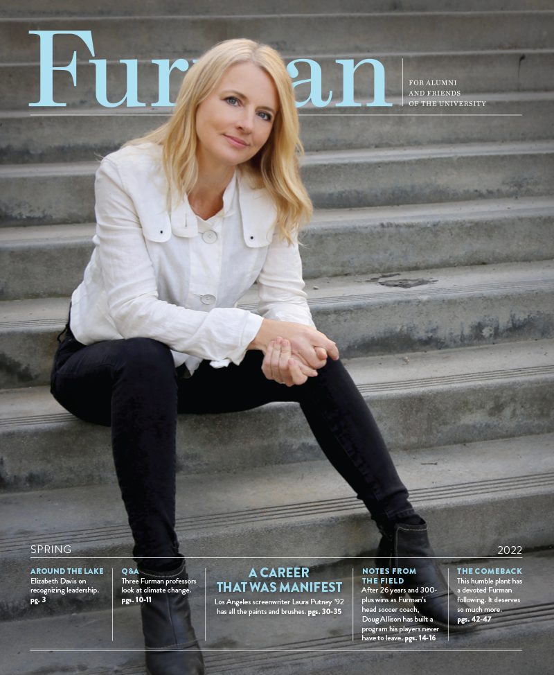 Furman Spring 22 Magazine Cover