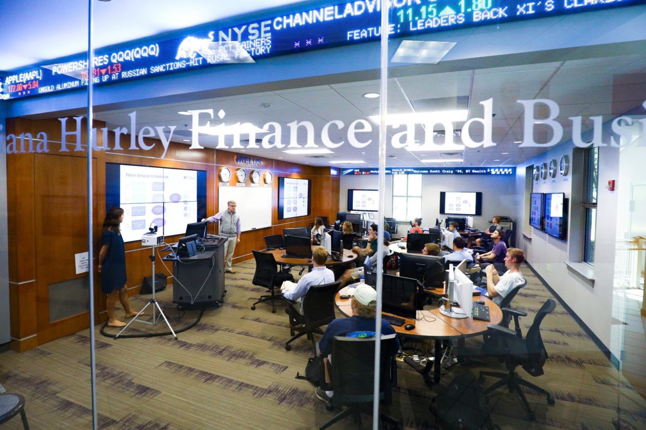 Joe and Diana Hurley Finance and Business Analytics Lab