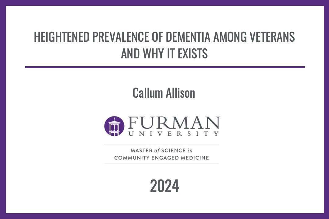 Master of Science in Community Engaged Medicine 2024 Graduates' Theses