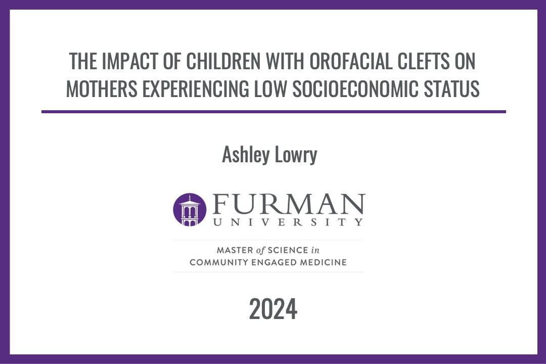 Master of Science in Community Engaged Medicine 2024 Graduates' Theses