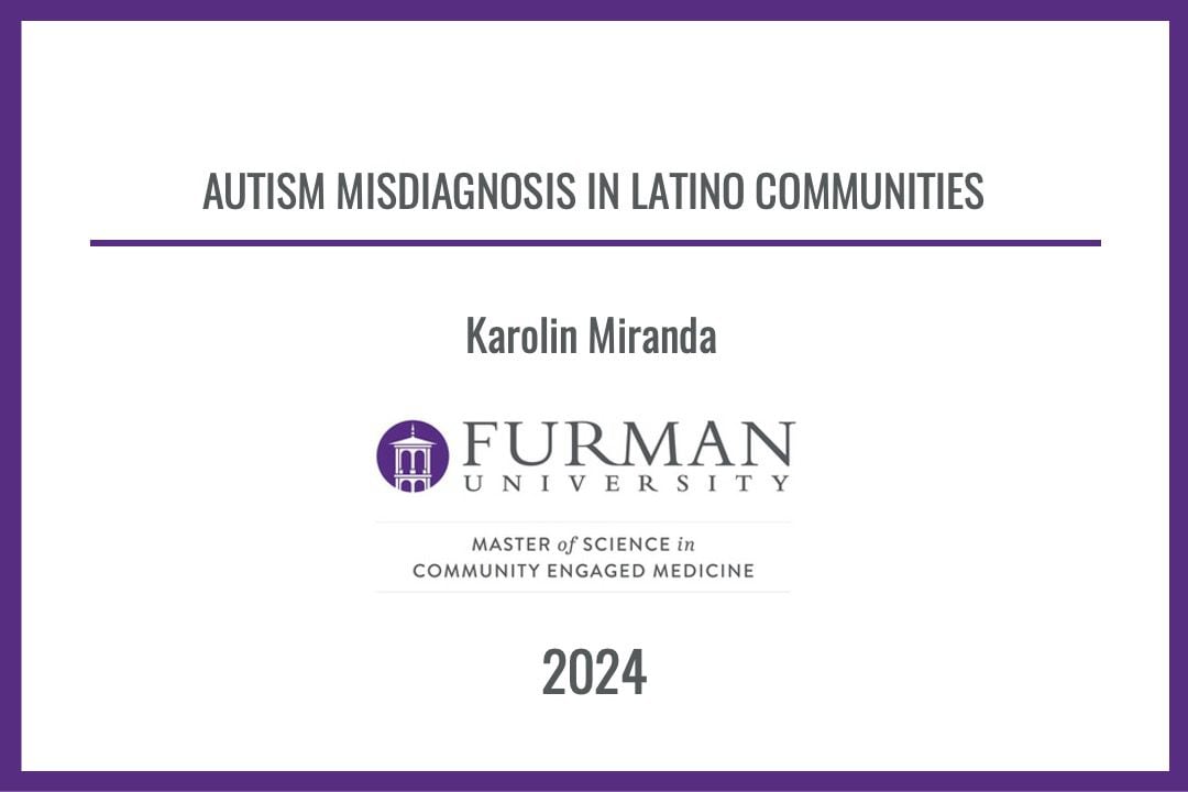 Master of Science in Community Engaged Medicine 2024 Graduates' Theses