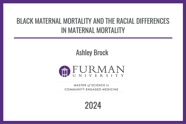 Master of Science in Community Engaged Medicine 2024 Graduates' Theses