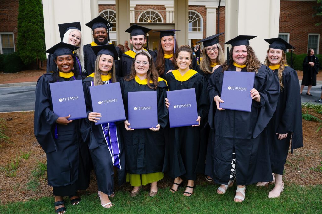 Members of the first MSIL cohort at their Hooding Ceremony in August 2025.