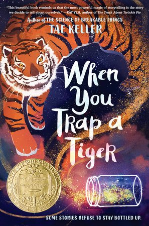 When you trap a tiger book cover