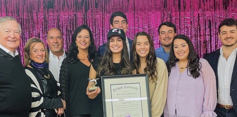 Abby McElmurray Celebrates Graduation with Family