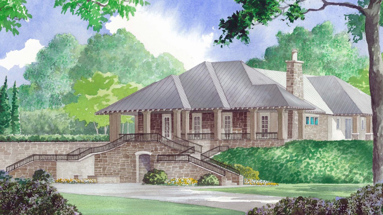 Southern Living magazine’s original design of the former Cliffs Cottage.