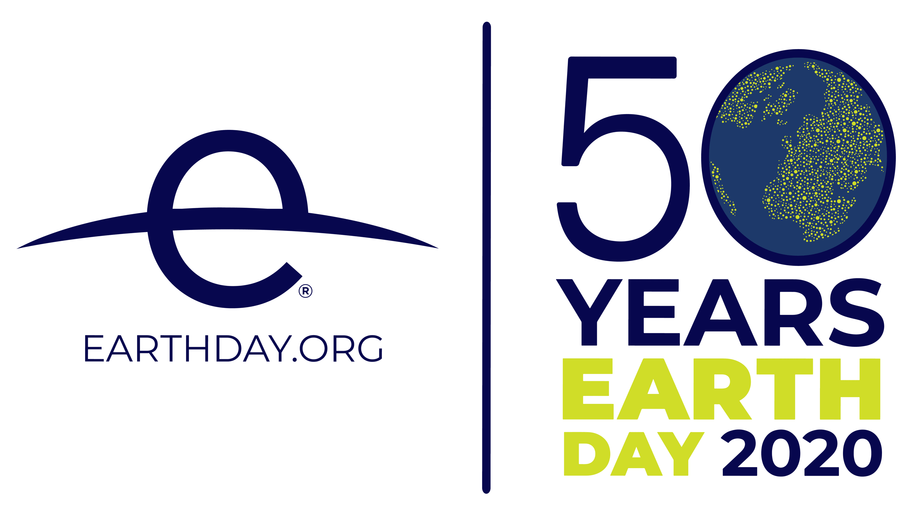 Logo for the 50th anniversary of Earth Day. 