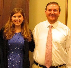 Both Morrison, a history major, and Varley, an education major, graduated from Furman in 2015.