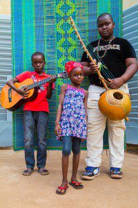 The children of the Mande Strings musicians are Kalif Sanogo, Lassi Soumano and Karamani Soumano.
