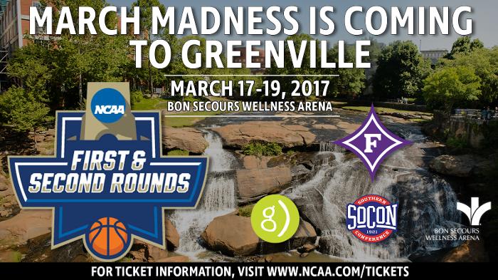 Furman will serve as co-host of the tournament.