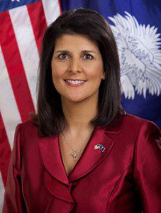 South Carolina Governor Nikki Haley