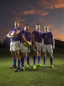 Trent Pannell, Turner Morches, Richard Budd and Derek Jones are seniors on the Furman Team.