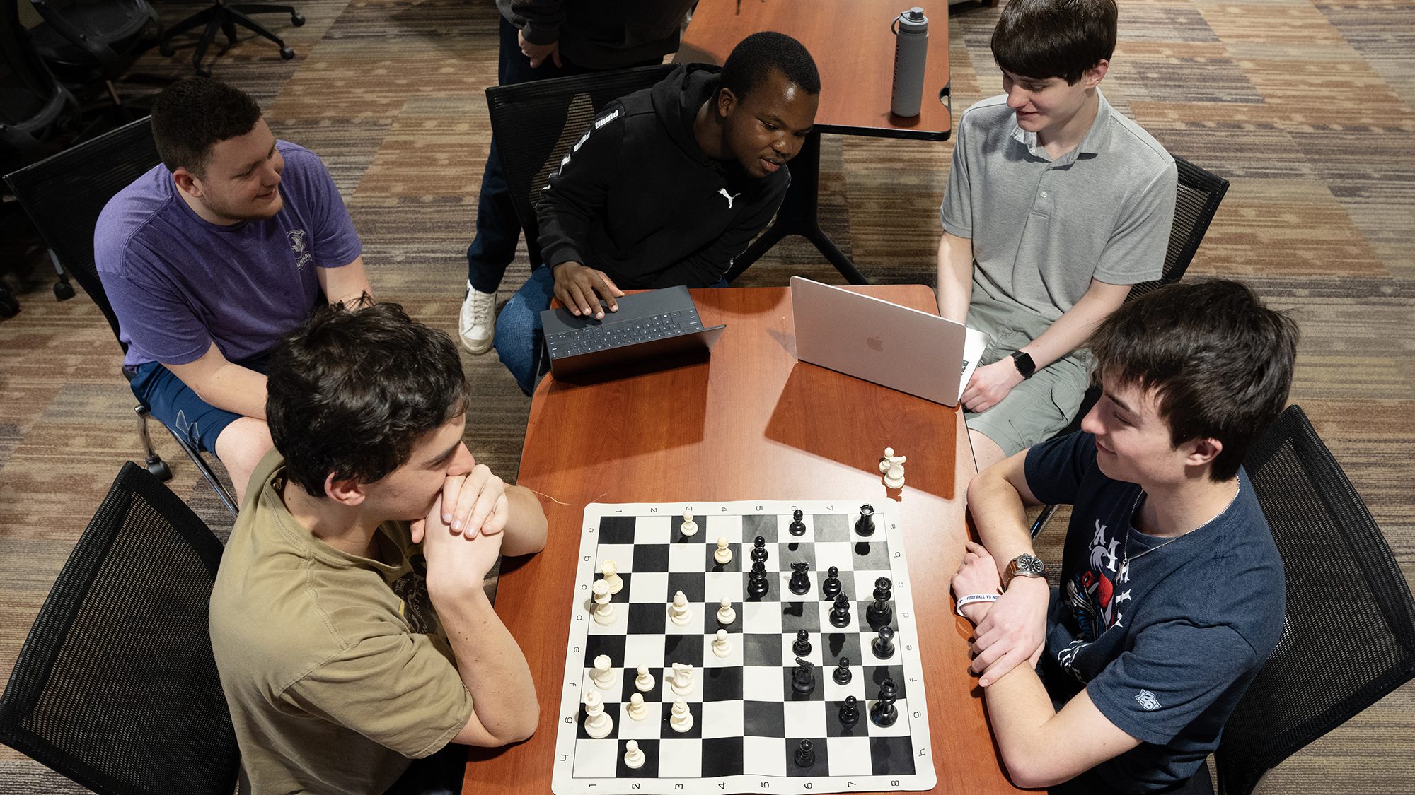 Brian Mapakamise '25 is building a chess culture at Furman - News