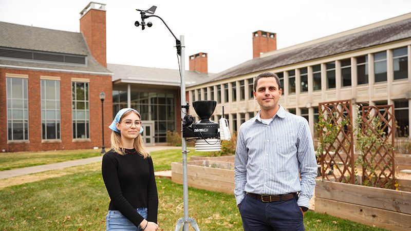 The new weather station in Furman provides highly localized data on storms and flooding