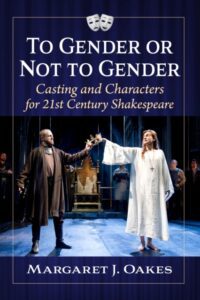 book cover showing actors on a stage