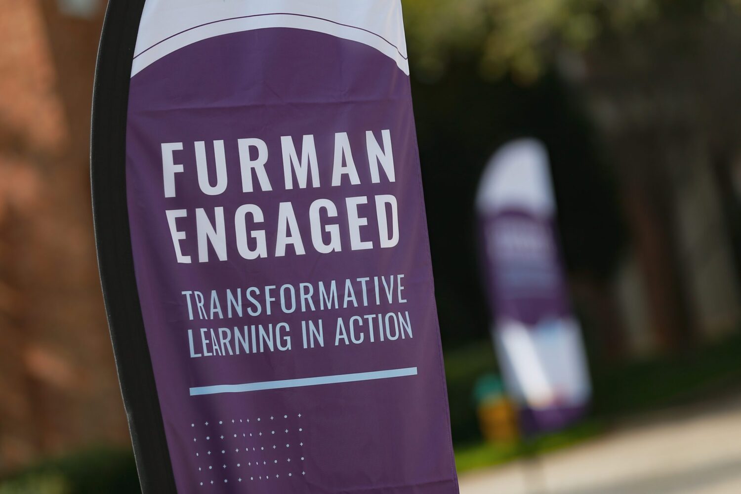 banner reading 'Furman Engaged'