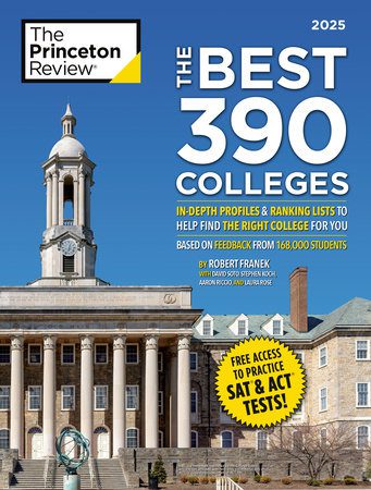 image of a magazine that reads "Best 390 Colleges"