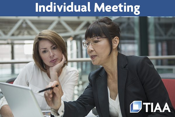 TIAA Individual Meeting
