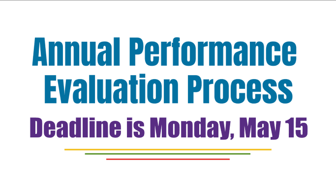 Image for Annual Performance Evaluation Deadline