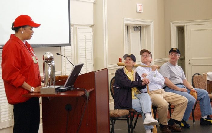 (l-r) Leah Garrett, Kathleen Wall, Jody Bryson, Dick Wilkerson