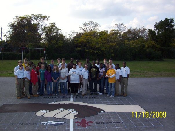 Fusion project: Students from both the schools united to work together