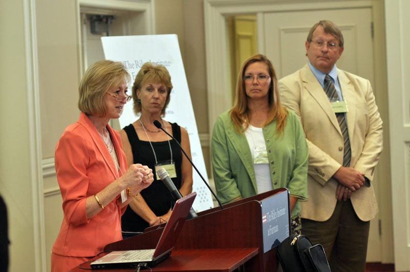 Armonia: (l-r) Cindy Hopkins, Deb Richardson-Moore, Susan Duggar and Don Godbey