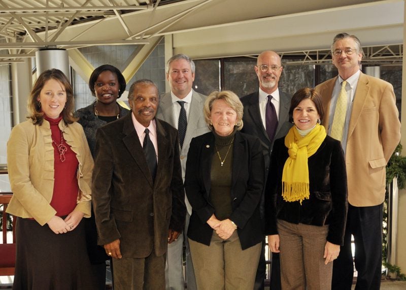 CrashCourse group photo (L to R): Lisa De Armas, Elizabeth Nkuo, Franklin Smalls, Greg Harris, Peggie Appler, Ken May, Debbie Hyler, Alan Hopkins